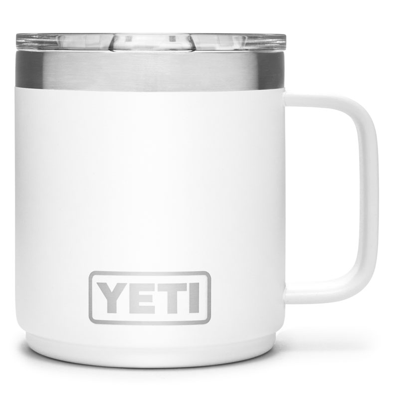 YETI Rambler Mug 10oz White | 54 Dean Street Fly Shop