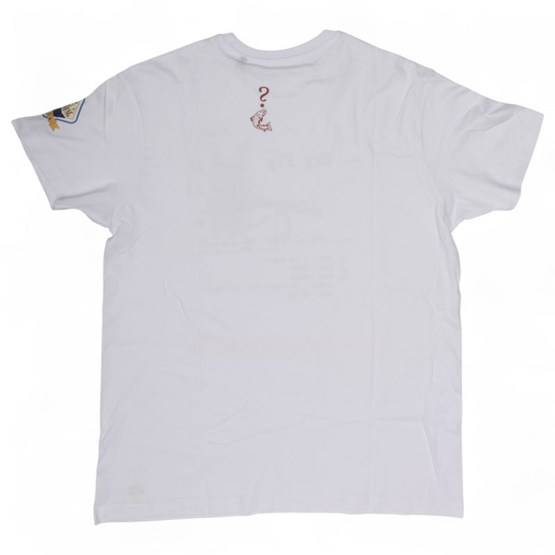 Will They Bite Dry Fly T-Shirt White