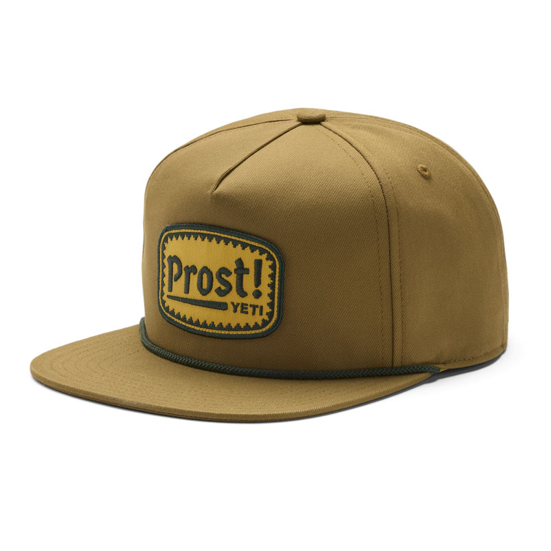 YETI Prost Flat Brim Rope Hat Brown