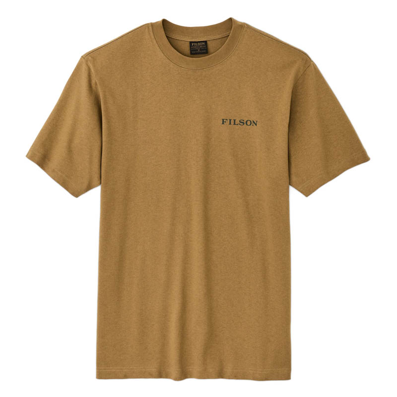 Filson Frontier Logo T-Shirt Golden Tan