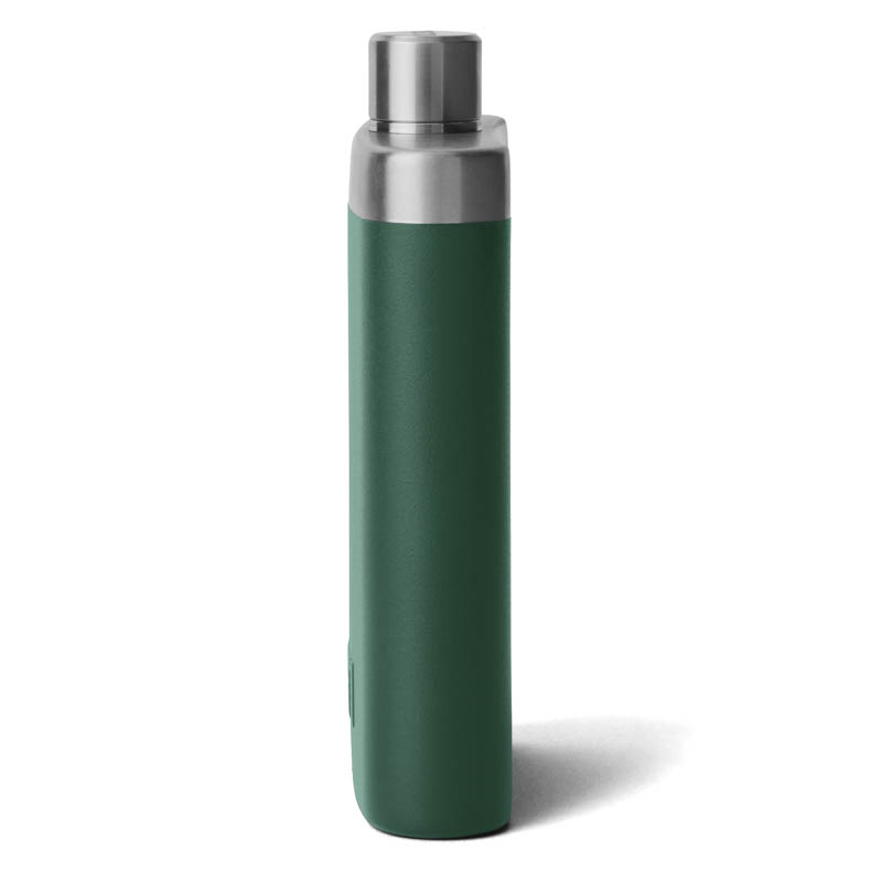 YETI Rambler Flask Black Forest Green