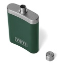 YETI Rambler Flask Black Forest Green
