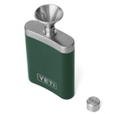 YETI Rambler Flask Black Forest Green
