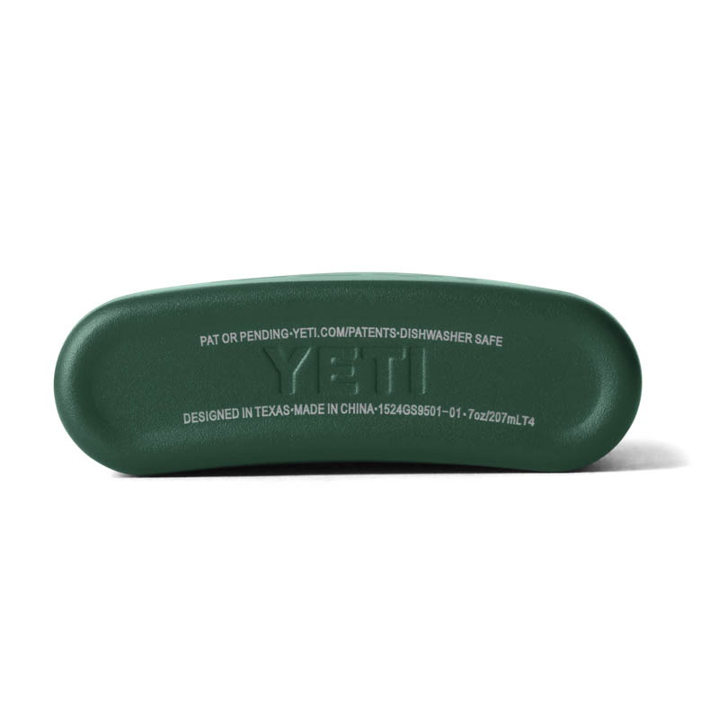 YETI Rambler Flask Black Forest Green
