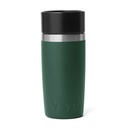 YETI Rambler 12oz Travel Bottle Black Forest Green