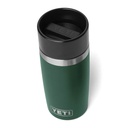 YETI Rambler 12oz Travel Bottle Black Forest Green