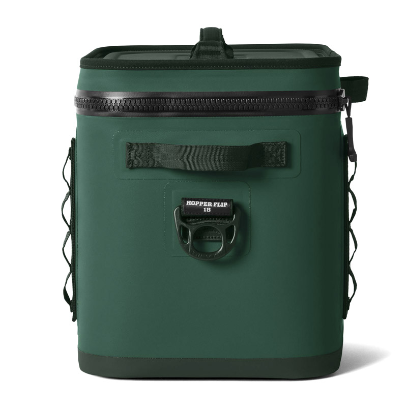 YETI Hopper Flip 18 Soft Cooler Black Forest Green