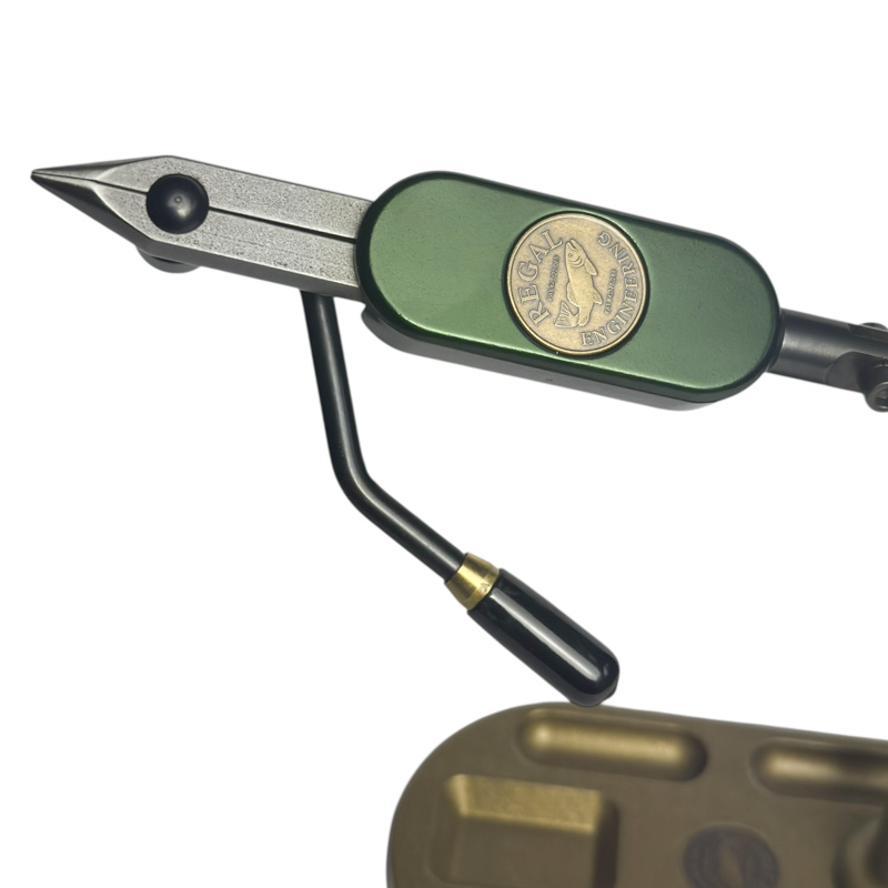 Regal Medallion Vise Stainless Steel Rustic Pine 