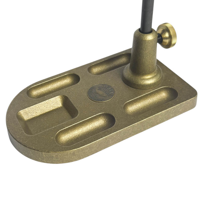 Regal Medallion Vise Stainless Steel Rustic Pine 