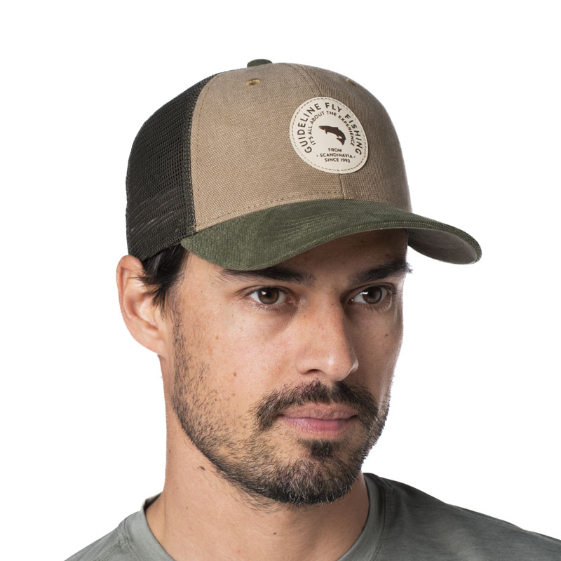 Guideline Badge Trucker Cap Forest 