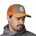 Guideline Badge Trucker Cap Khaki