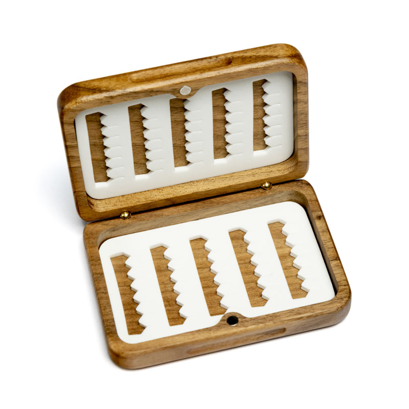 54DS Wooden Fly Box Vanilla 70
