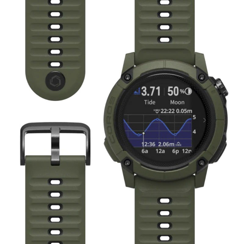 Coros Nomad Adventure GPS Watch Green