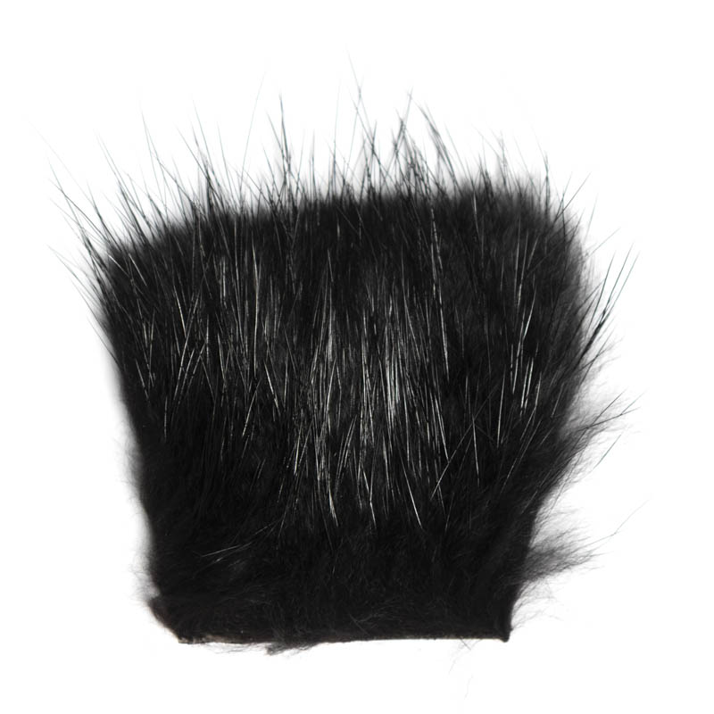 Nature's Spirit Beaver Dyed Black Fur Patch