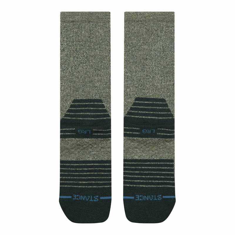 Stance Socks Blend In Hike Crew Pine