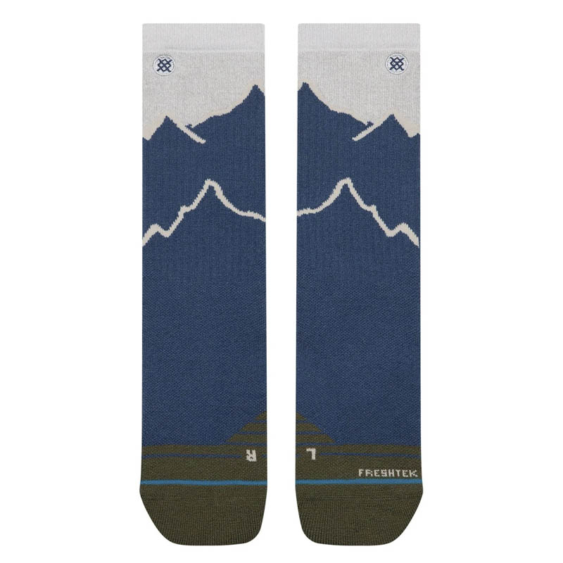 Stance Socks Peaking Hike Crew Navy