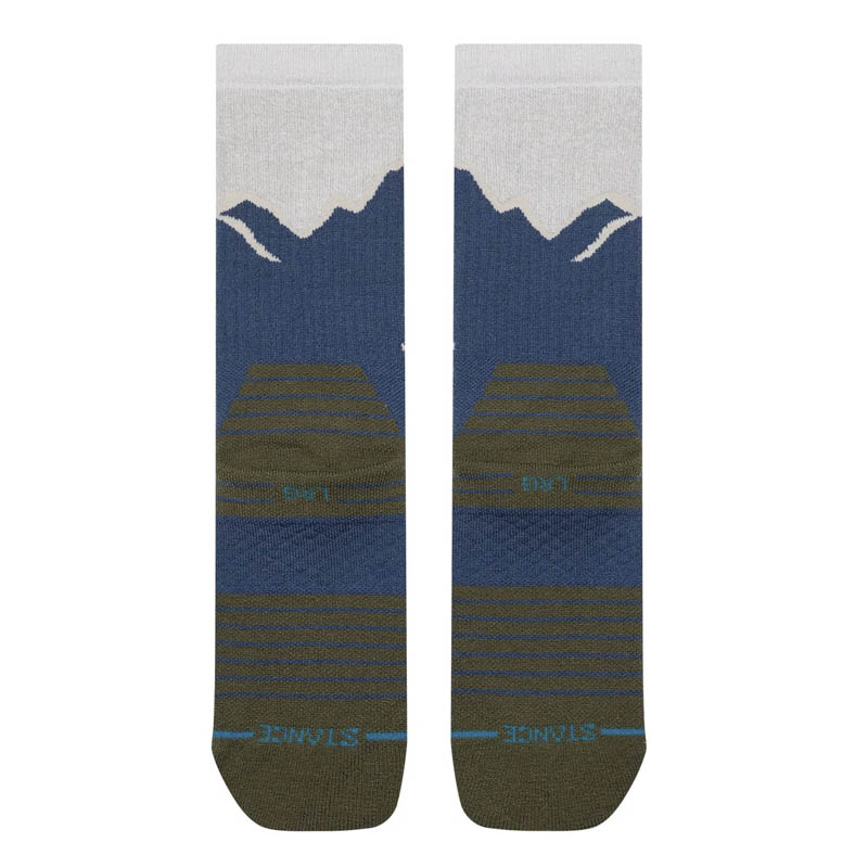 Stance Socks Peaking Hike Crew Navy