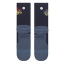 Stance Socks Peaks Ribbed Light Crew Navy