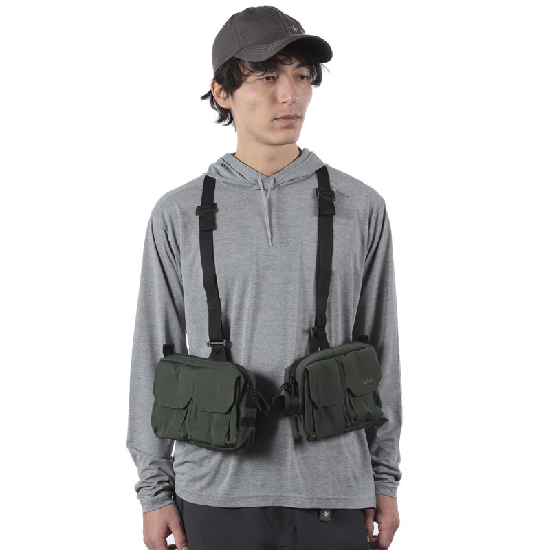 Foxfire River Scout Pack Vest Khaki