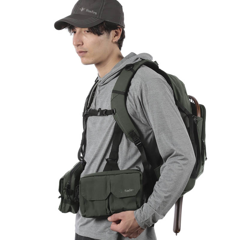 Foxfire River Scout Pack Vest Khaki