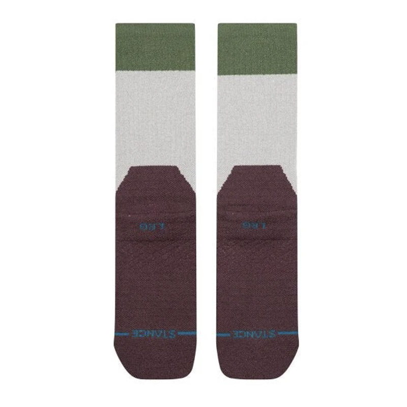 Stance Socks Tri Block Hike Crew GRY