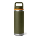 YETI Rambler Bottle 26oz Olive/King Crab Orange