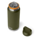 YETI Rambler Bottle 36oz Olive/King Crab Orange
