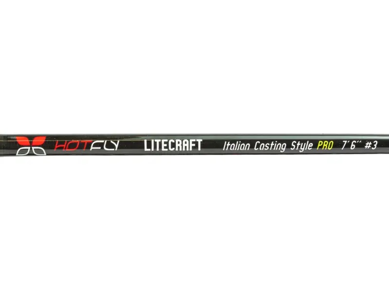 HotFly Fly Rod Litecraft Ics Italian Casting Style PRO 7'6'' #3