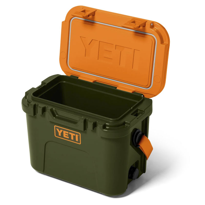 YETI Roadie Cooler 15 Olive/King Crab Orange