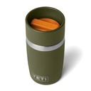 YETI Rambler Travel Bottle 8oz Olive/King Crab Orange