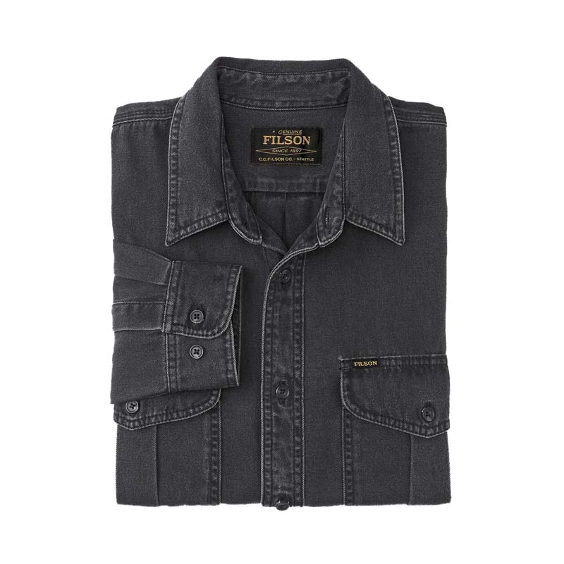 Filson Denim Guide Shirt Black