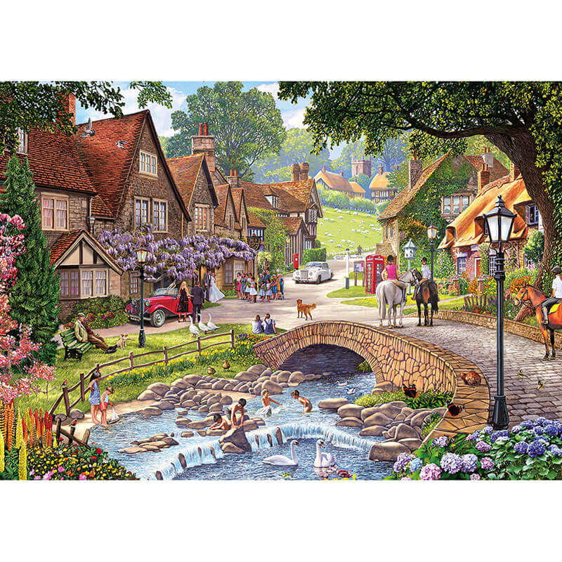 Gibson Puzzle Summer Days & Snowflakes