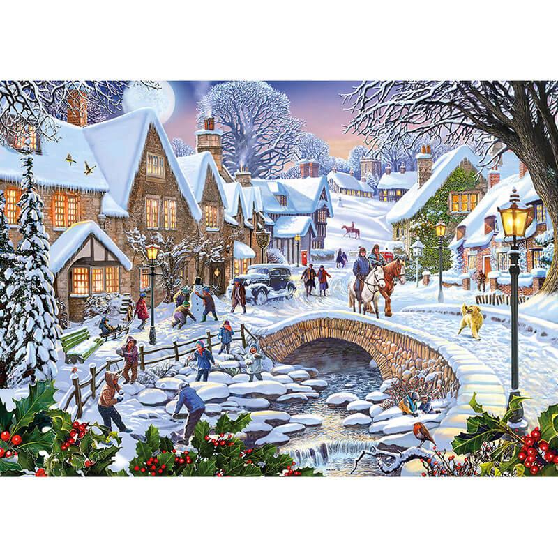 Gibson Puzzle Summer Days & Snowflakes