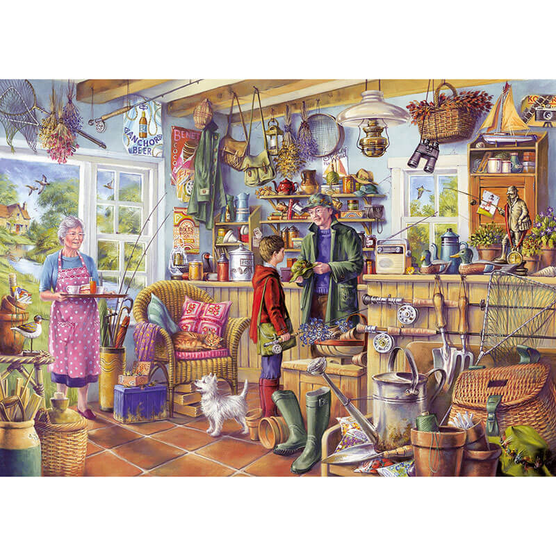 Gibson Puzzle The Fishing Shed