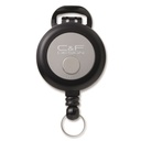 C&F Flex Pin-On Reel Silver CFA-72-SV