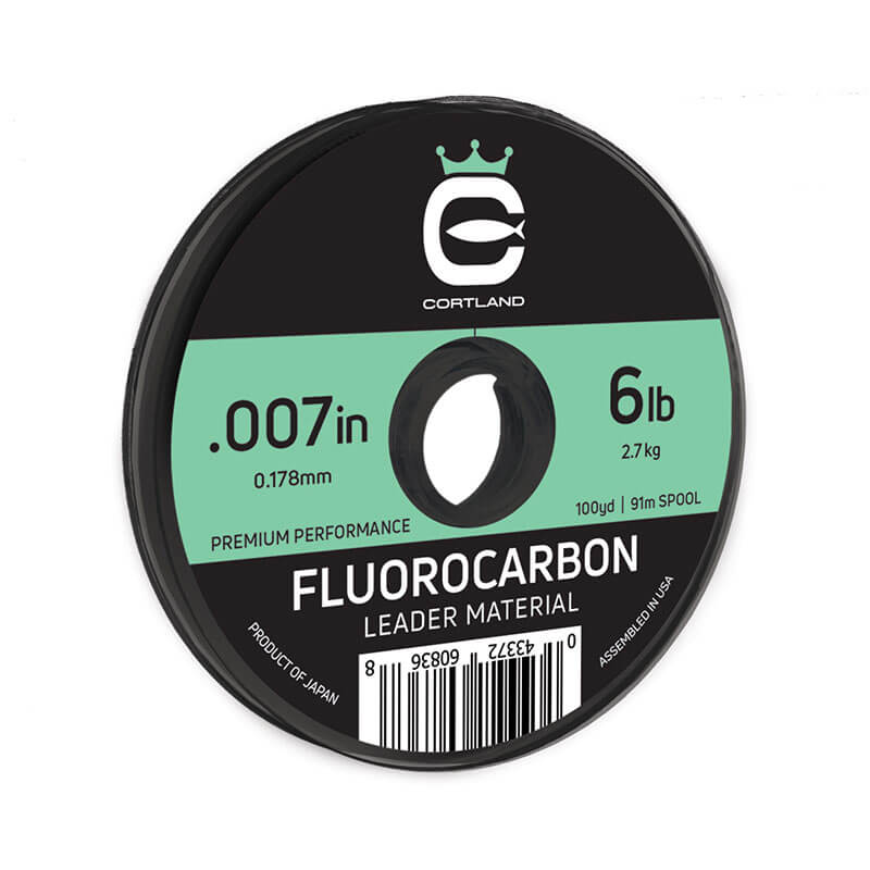 Cortland Fluorocarbon Leader Material 100 Yd