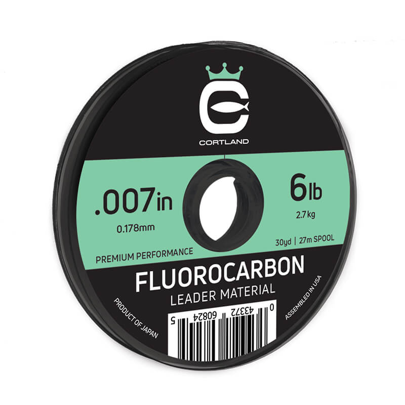 Cortland Fluorocarbon Leader Material 30 Yd