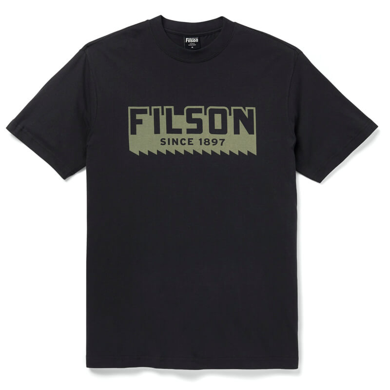 Filson Ranger Graphic T-Shirt Faded Black
