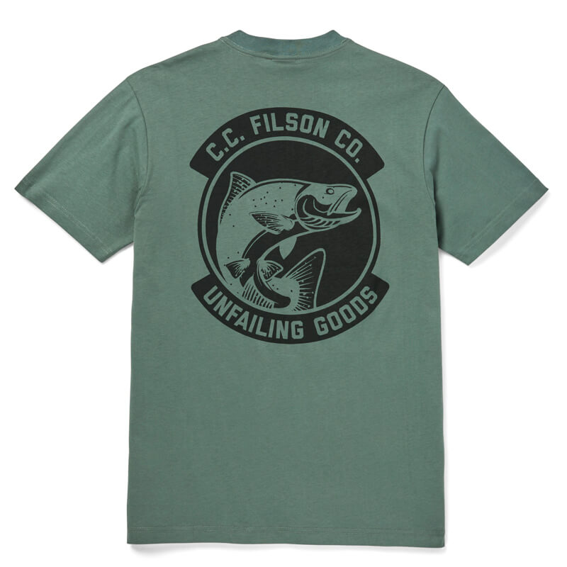 Filson Ranger Graphic T-Shirt Lake Green