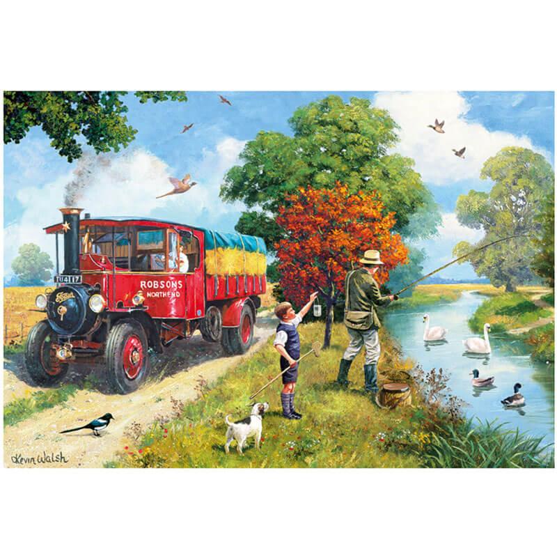 Gibson Puzzle Afternoon Angling