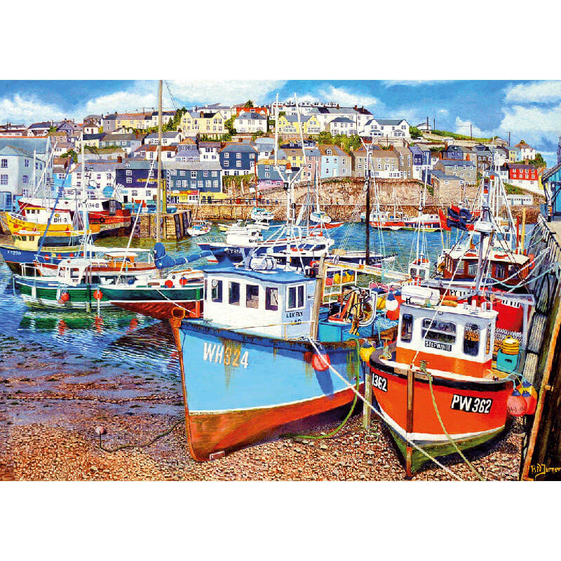 Gibson Puzzle Mevagissey Harbour XL