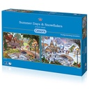 Gibson Puzzle Summer Days & Snowflakes