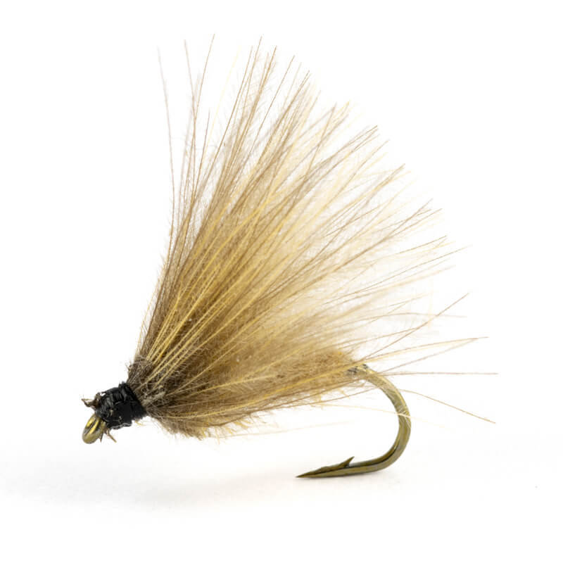 Petitjean Caddis Fly CDC Black/Cream