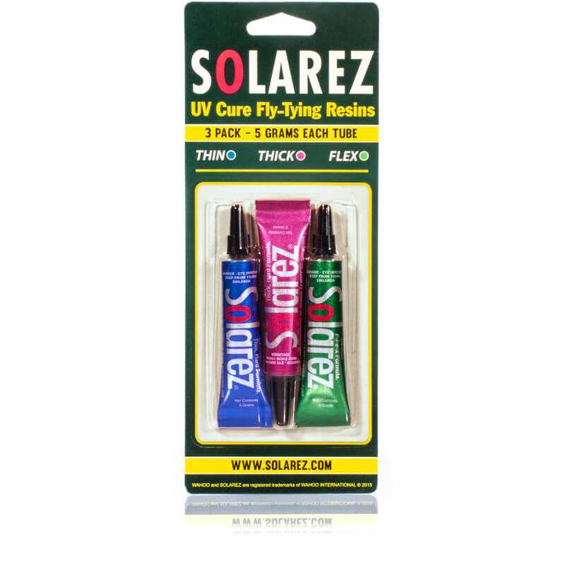 Solarez Fly Tie 3 Pack