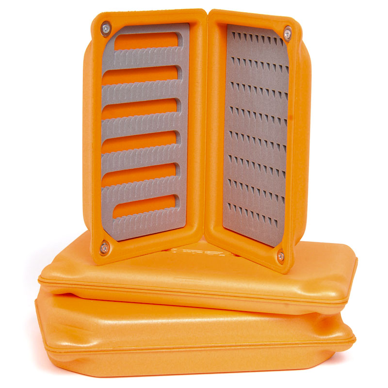 Ultralight Foam Fly Box Orange