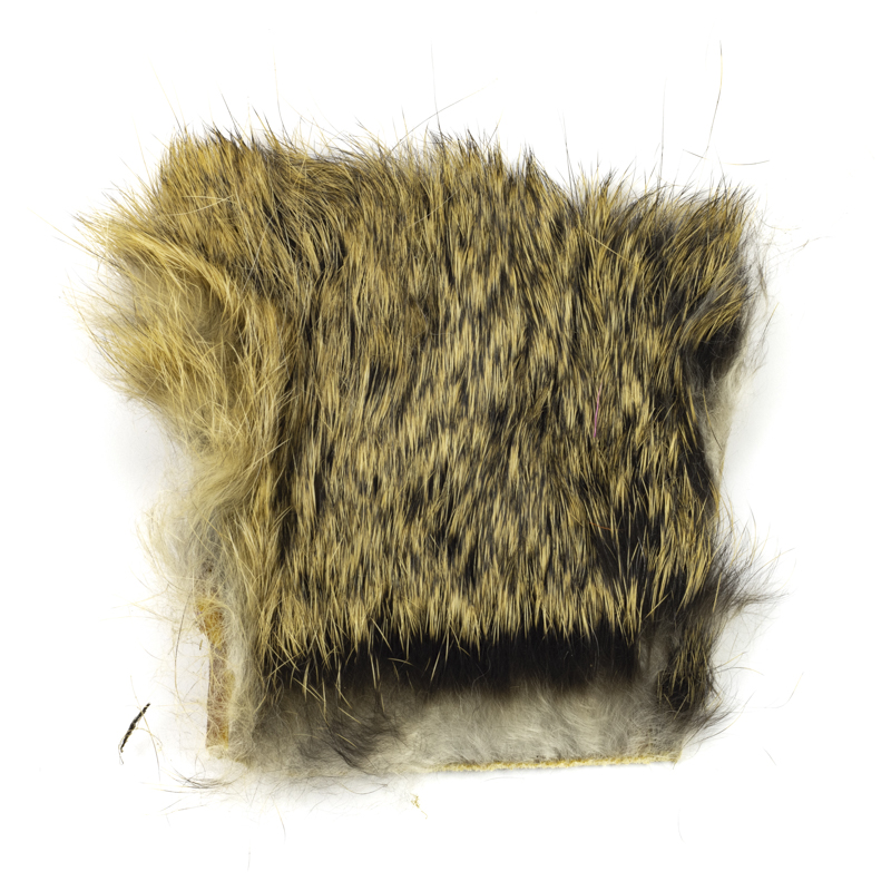 54DS Hare Fur Natural Patch Large