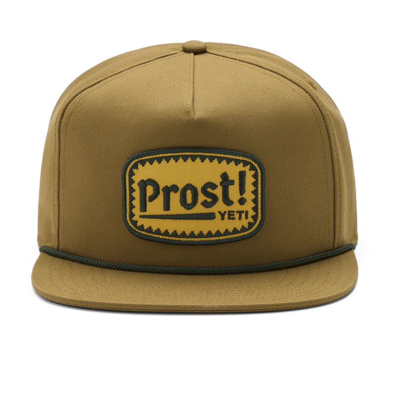 YETI Prost Flat Brim Rope Hat Brown