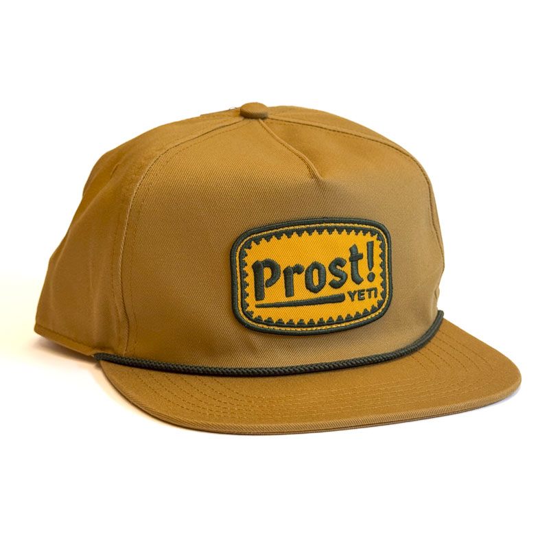 YETI Prost Flat Brim Rope Hat Brown