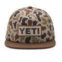 YETI Cappello Logo Camo Woven Flat Brim