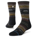 Stance Socks Fork in The Road Mid Wool Crew BLK